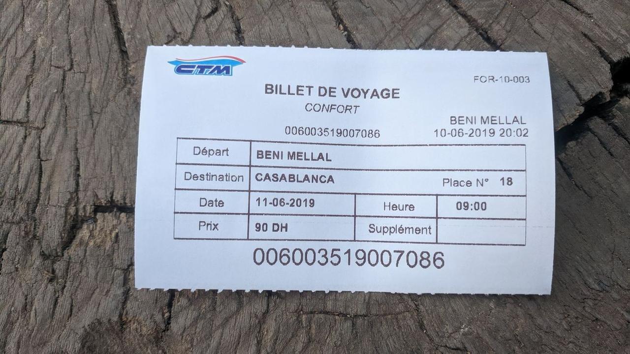 Travelers planning Morocco bus tickets before departure